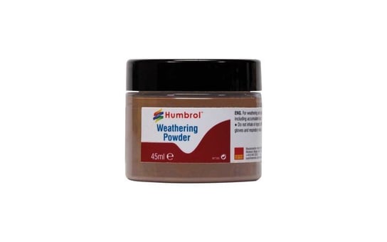 Pigment suchy, Humbrol Weathering Powder, dark rust, 45 ml Humbrol