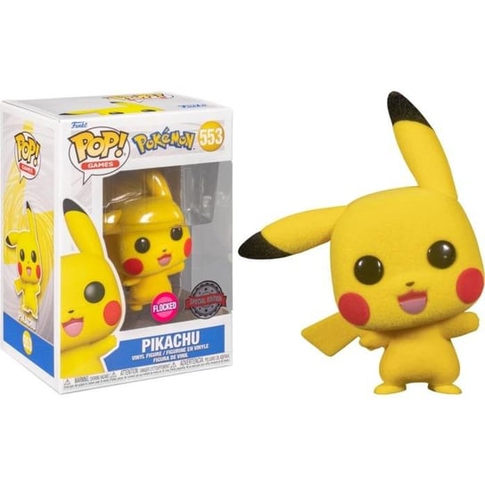 Pikachu Flocked - Pokemon - Funko POP #553 Funko
