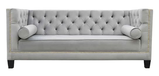 Pikowana Sofa 3-Osobowa Chesterfield Nala 4X - 16 Kolorów 225X83 Elior