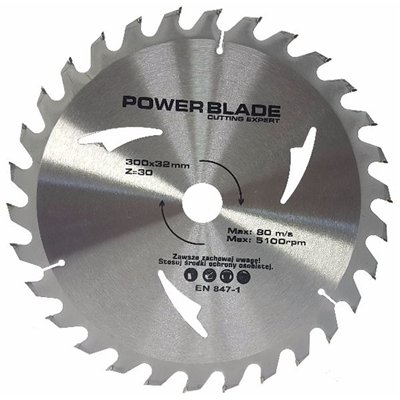 Piła tarcza widiowa 300x32x30T Power Blade Inna marka