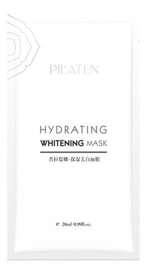Pilaten, maska rozjaśniająca wybielająca przebarwienia w płacie intensywnie nawilżająca, 28 ml Pilaten