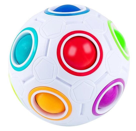 Piłeczka Magic Ball Zabawka Logiczna Wielokolorowa 8,5 Cm Ft29C Aptel