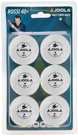 Piłeczki do tenisa stołowego, Joola Rossi jednogwiazdkowe 6szt białe Joola