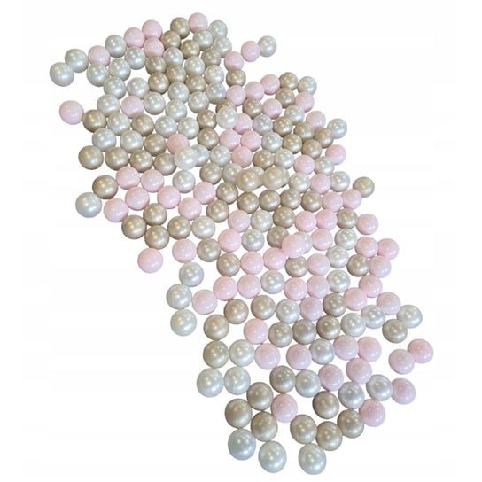 Piłeczki piłki kulki do suchego basenu, Misioo, 6 cm, 150 szt: jasnoróżowe, złote, perłowe Misioo