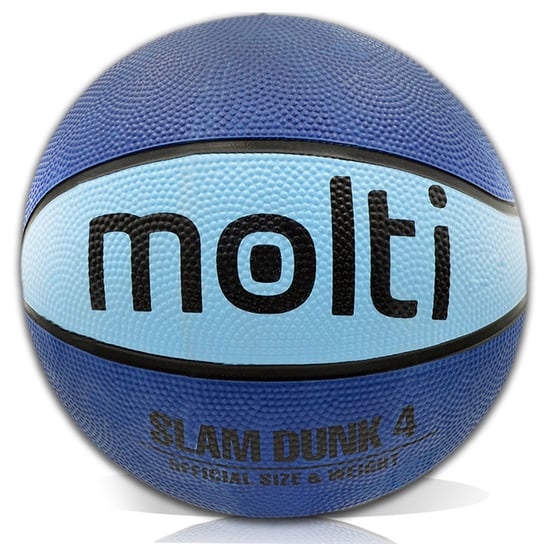 Piłka do koszykówki MOLTI PK002 niebieska r.4 Molti
