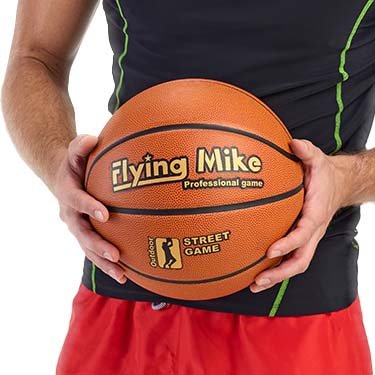 Piłka do koszykówki na beton asfalt Flying Mike Captain Mike