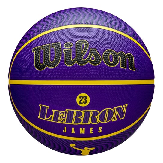 Piłka do koszykówki Wilson NBA LeBron James LA Lakers  - WZ4027601XB-7 Inna marka