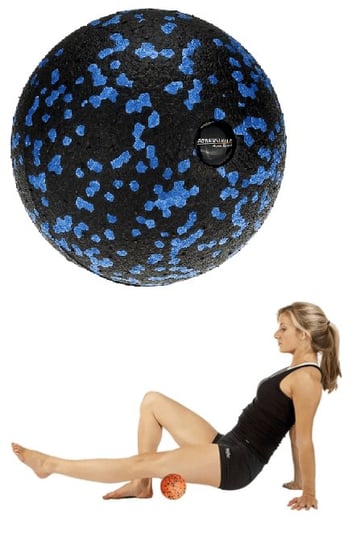Piłka do masażu roller Aqua-Sport Powerstretch 8cm AQUA SPORT