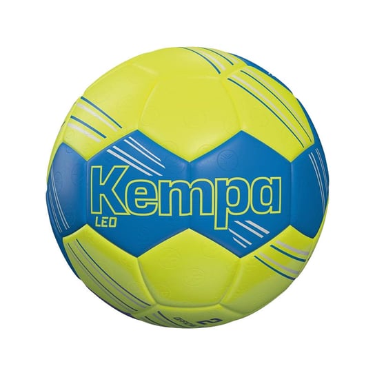 Piłka Do Piłki Ręcznej Kempa Leo Handball Niebiesko/Żółta r. 2 Kempa
