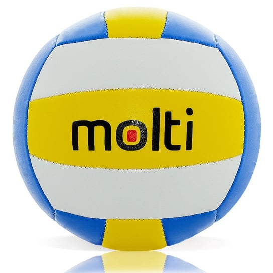 Piłka do siatkówki MOLTI PS001 żółto-niebieska r.5 Molti