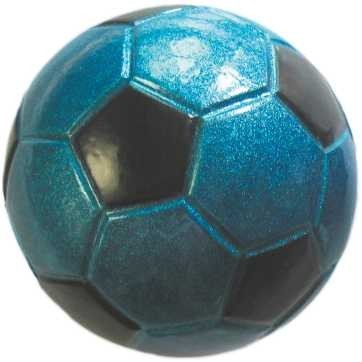 Piłka football Happet 72mm niebieska broka Happet