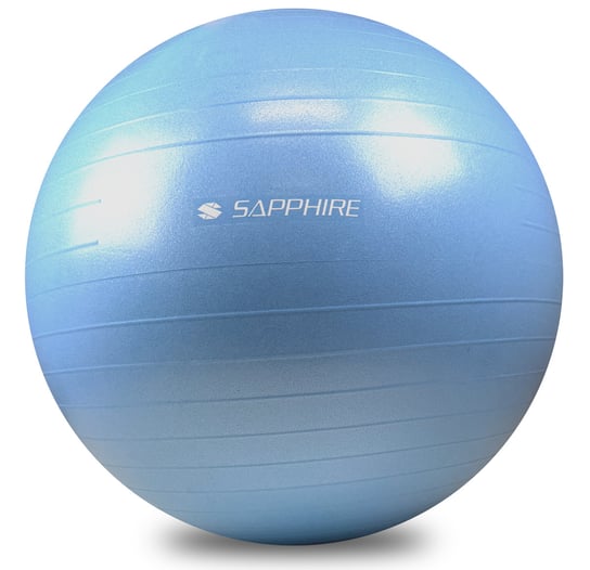 Piłka gimnastyczna 65 cm Sapphire SG-065 - niebieska Sapphire