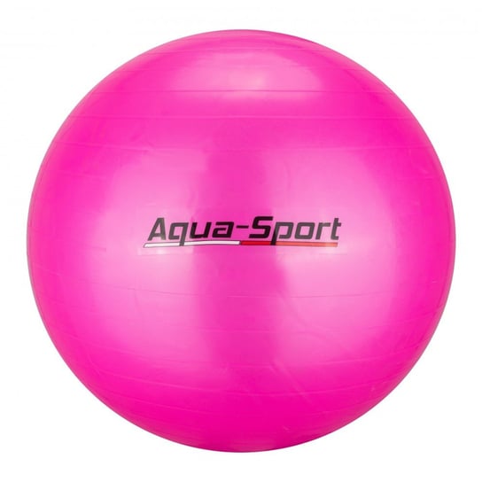 Piłka Gimnastyczna Aqua-Sport Powerstrech Antiburst Pink 55cm AQUA SPORT