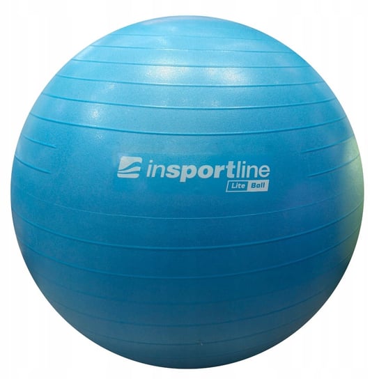 Piłka gimnastyczna do ćwiczeń fitness inSPORTline Lite Ball 55 cm + pompka inSPORTline