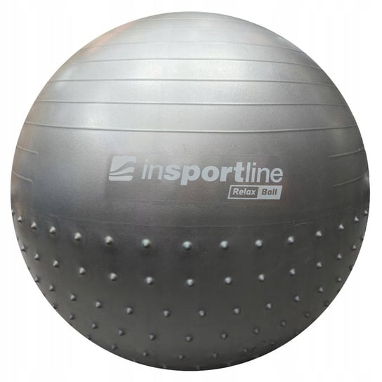 Piłka gimnastyczna z kolcami inSPORTline Relax Ball 75 cm + pompka inSPORTline