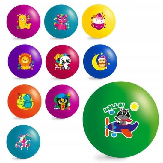 Piłka Gumowa 23Cm Zwierzątko Jumpopo Dla Dzieci Roter Kafer
