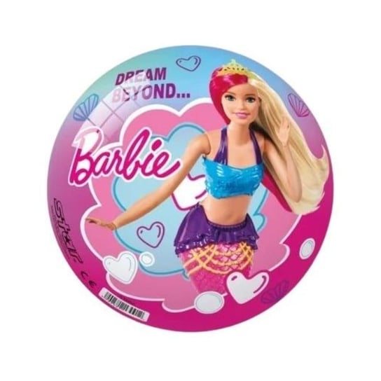 Piłka Gumowa Barbie Licencja Disney Duża 23 Cm Inna marka