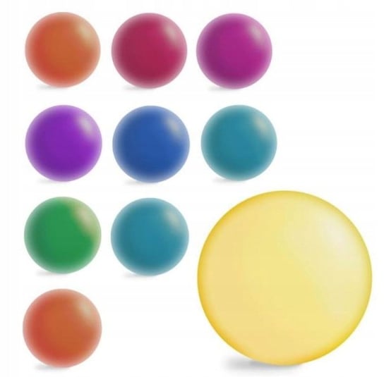 Piłka Gumowa Perłowa 23Cm Dla Dzieci Mix Kolorów Roter Kafer