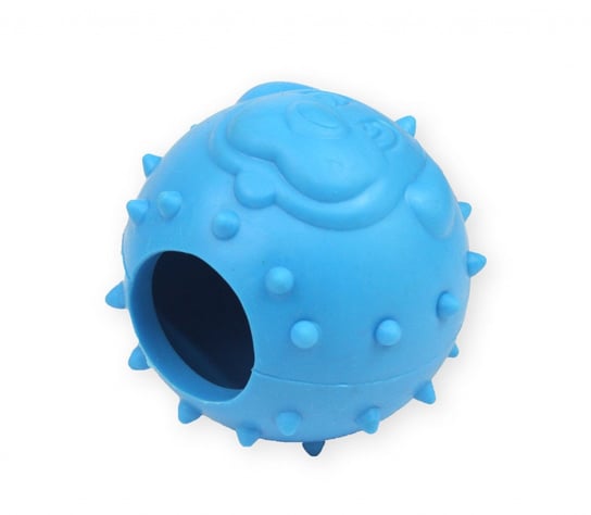 Piłka na przysmaki PET NOVA 6,5 cm niebieska aromat mięty PET-NOVA