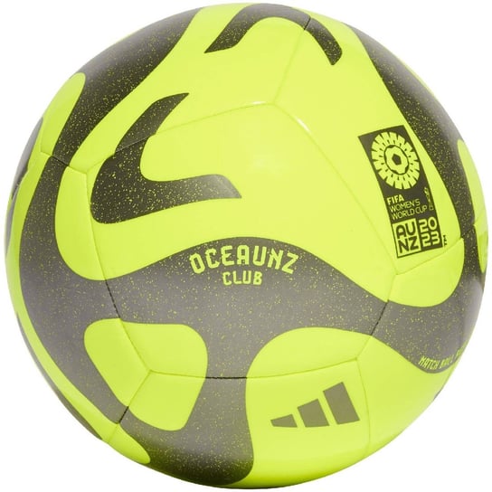 Piłka nożna adidas Oceaunz Club Ball żółto-szara HZ6932-3 adidas teamwear