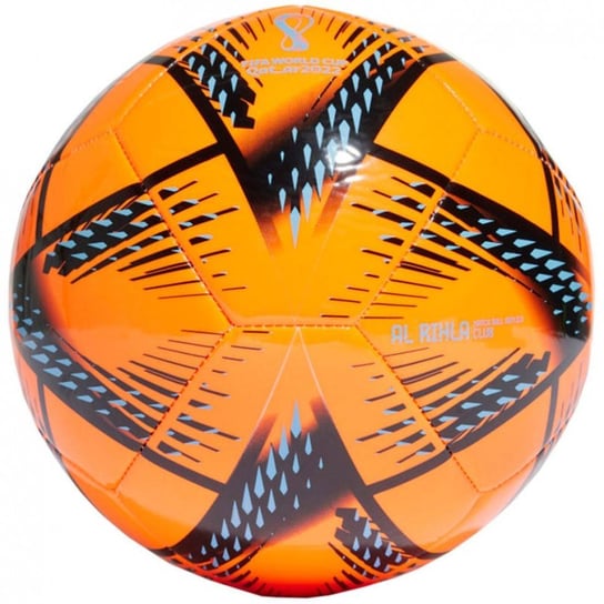 Piłka nożna Adidas Rihla Club H57803, pomarańczowa, rozmiar 5 Adidas