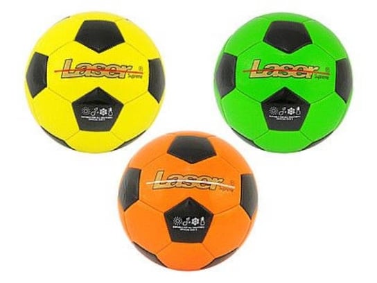 Piłka nożna Laser 3 wzory 409309 ADAR mix cena za 1 szt (S/409309) Adar