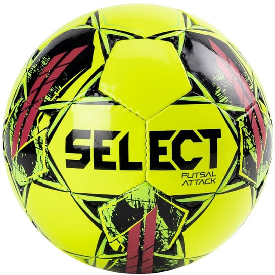 piłka nożna Select Futsal Attack Ball FUTSAL ATTACK YEL-BLK-4 Select