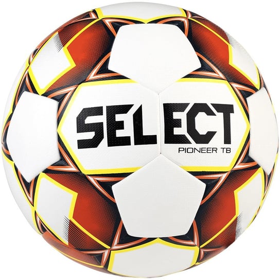 Piłka Nożna Select Pioneer Tb Biało-Pomarańczowo-Żółta 4 Select