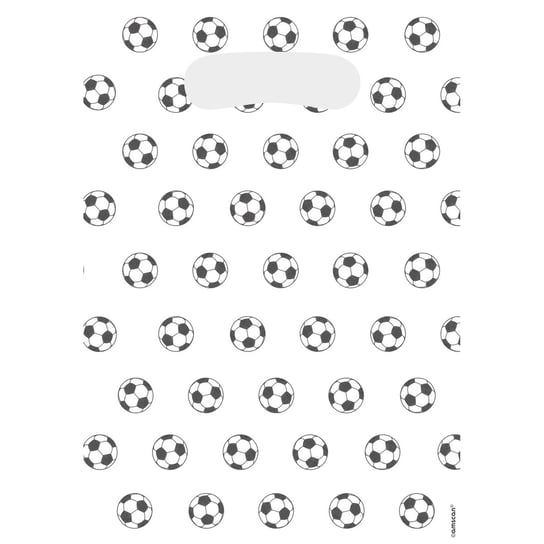 Piłka Nożna - Torebka na prezenty 8 sztuk Amscan