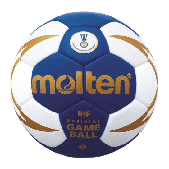 Piłka ręczna Molten - oficjalna, meczowa IHF H2X5001-BW (kolor Biały. Niebieski) Inna marka