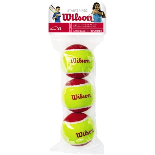 Piłka Tenis Ziemny Wilson Starter Tour Red 3Szt Itf Wilson