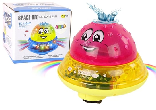 Piłka Wodna Ufo Różowa Lean Toys