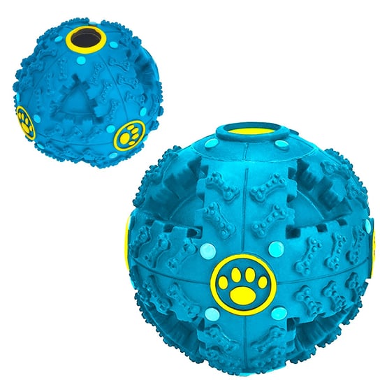 Piłka - zabawka dla zwierząt Niebieska Nelips