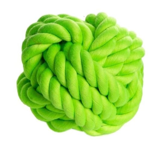 Piłka ze sznura CHICO, zielona, 7,6 cm Chico
