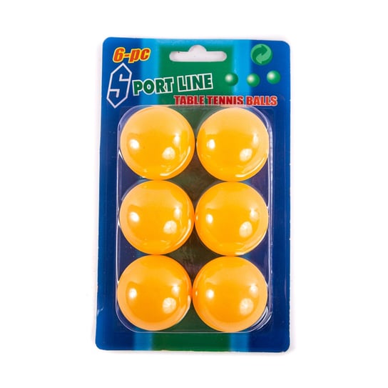 Piłki Do Ping Ponga Piłeczki Pomarańczowe 6Szt Midex