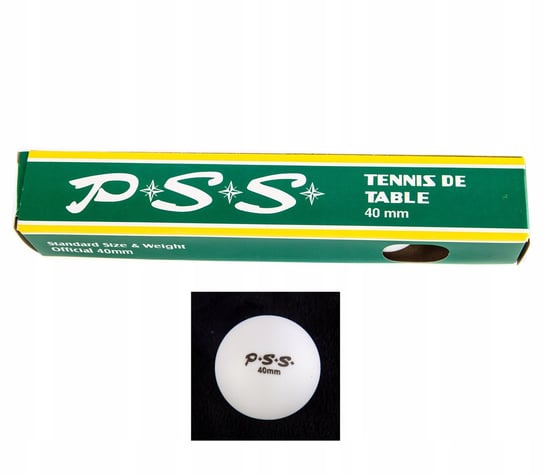 Piłki Do Ping Ponga Tenis Stołowy Białe 40Mm 6Szt Midex