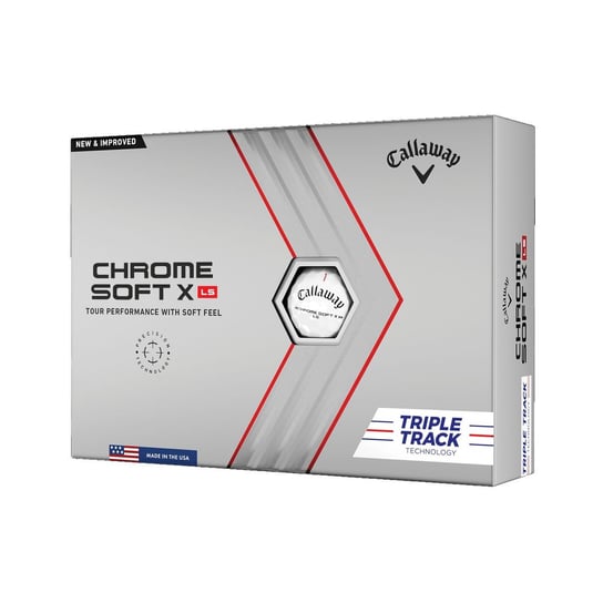 Piłki golfowe Callaway Chrome Soft X LS Triple Track 12-pack (2 kolory) CALLAWAY GOLF
