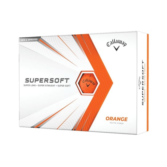 Piłki golfowe Callaway Supersoft orange 12-pack (pomarańczowy) CALLAWAY GOLF