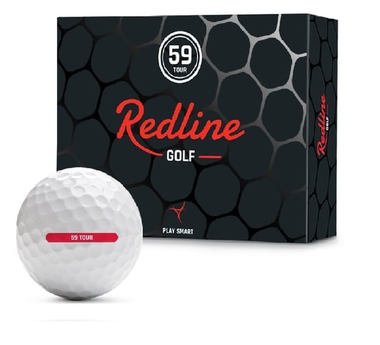 Piłki golfowe REDLINE 59 Tour (białe) REDLINE GOLF