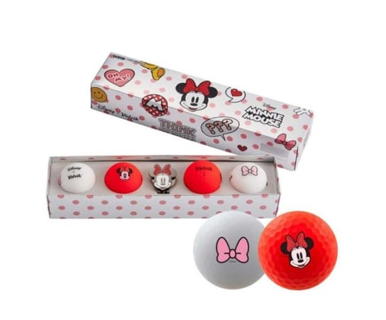 Piłki Golfowe Volvik Disney Minnie Pack (Zestaw 4 Piłek Z Markerem) VOLVIK