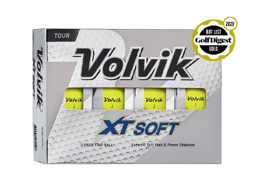 Piłki golfowe VOLVIK XT SOFT (yellow) VOLVIK