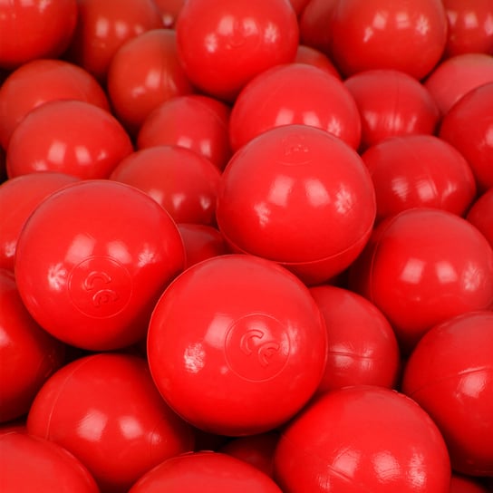 Piłki kulki 50szt do suchego basenu 7cm czerwone Inna marka