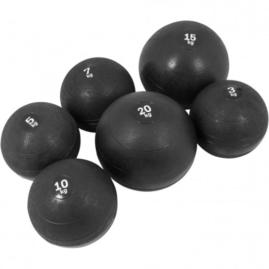 Piłki lekarkie (3-20 kg) slam ball - piłka gumowa 5 kg Gorilla Sports