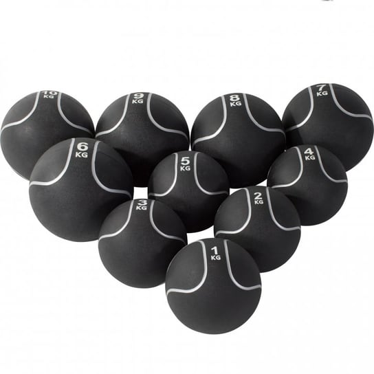 Piłki lekarskie (1-10 kg) gumowe - piłka lekarska guma 7 kg Gorilla Sports