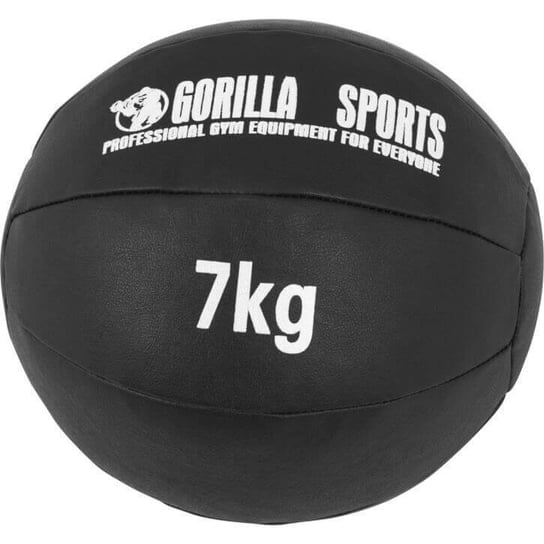 Piłki Lekarskie Skórzane (1-10 Kg) - Piłka Lekarska Skóra - 7 Kg Gorilla Sports