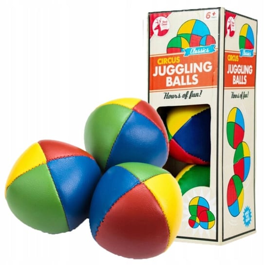 Piłki Żonglerskie Piłeczki do Żonglowania Zośka Piłka Piłeczka Cyrkowa 3x Inna marka