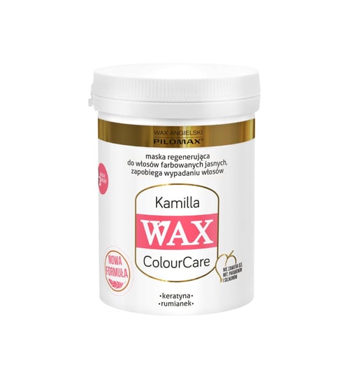 Pilomax Wax, Colour Care, maska do włosów regenerująca, 240 ml Pilomax Wax