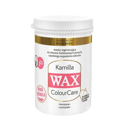 Pilomax Wax, Colour Care, maska do włosów regenerująca, 480 ml Pilomax Wax