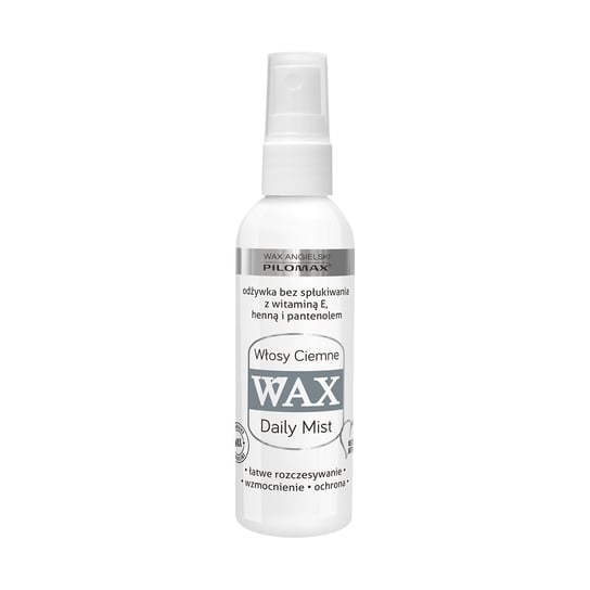 Pilomax Wax, Daily, odżywka bez spłukiwania do włosów ciemnych, 100 ml Pilomax Wax