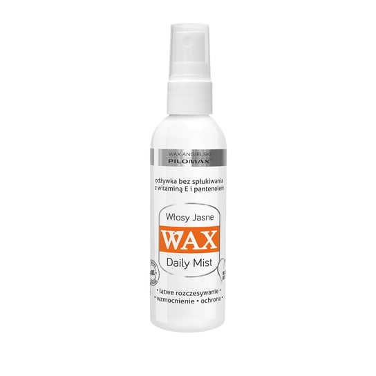 Pilomax Wax, Daily, odżywka bez spłukiwania do włosów jasnych, 100 ml Pilomax Wax